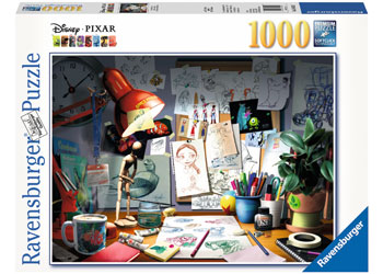 Disney Pixar the Artists Desk 1000pc