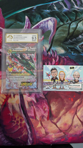 Pokemon - Celebrations - M Rayquaza Ex (76/108) - Graded CGA 9.5