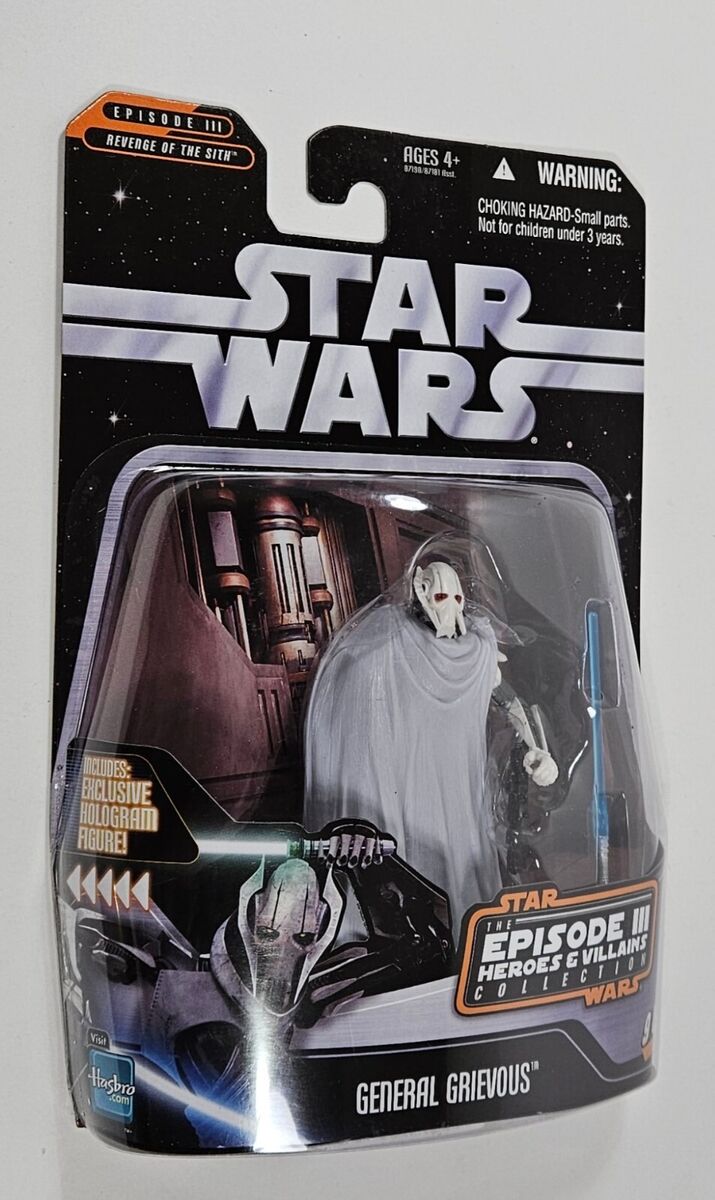 STAR WARS SAGA: GENERAL GRIEVOUS - EPISODE III HEROES & VILLAINS 9 of 12