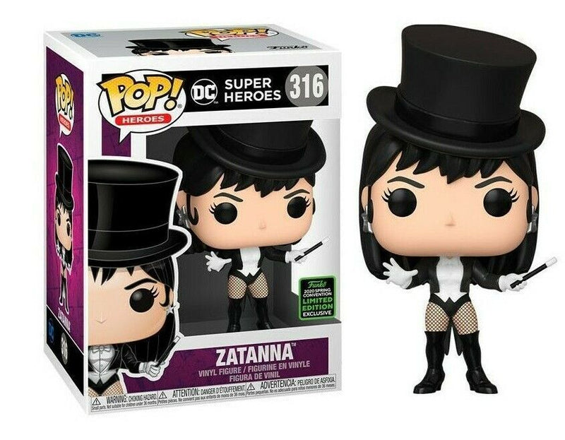 DC Super Heroes - Funko Pop! Figure - Zatanna 2020 Spring Con Exclusive (316)