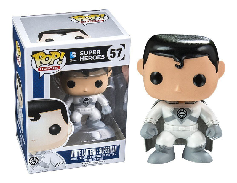 DC Super Heroes - Funko POP! Figure - White Lantern: Superman (57)