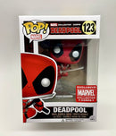 Deadpool (leaping) - Pop! Marvel Exclusive Collector Corps (123)