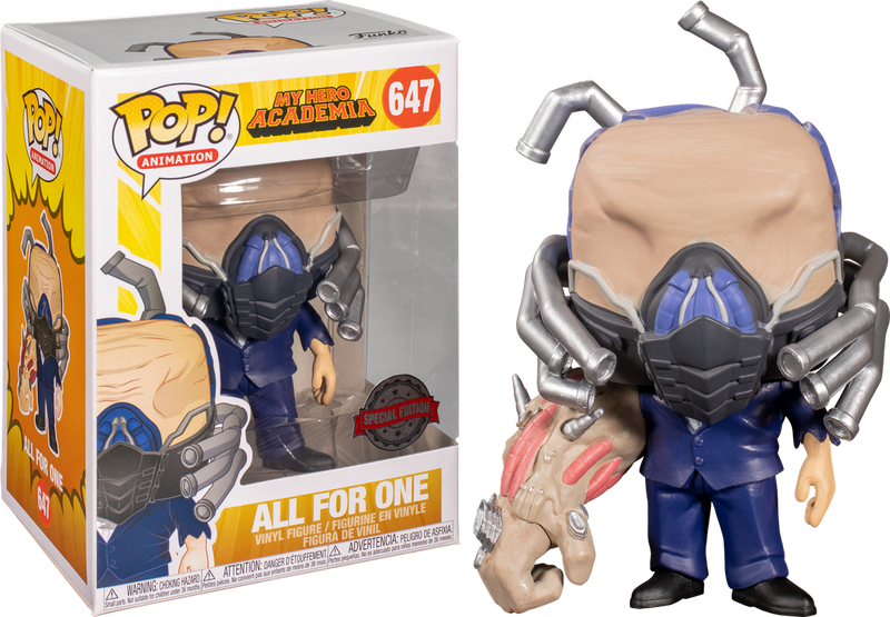 My Hero Academia - Funko Pop! Figure - All For One Special Edition (647)
