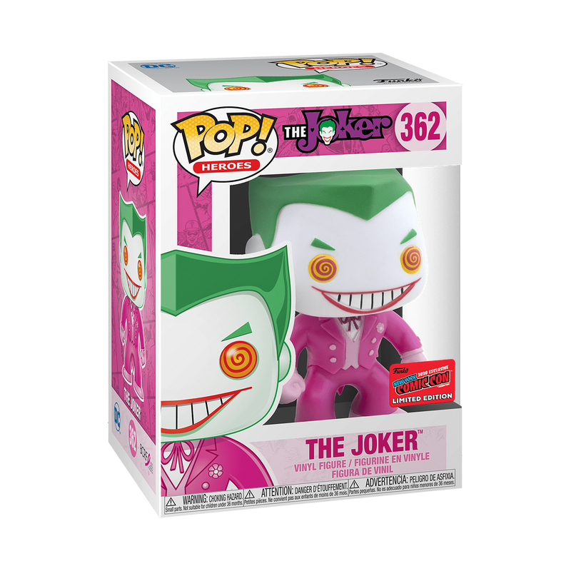 The Joker - Figure Pop! - Breast Cancer Awareness Month 2020 Fall Con Exclusive (362)