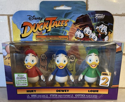 FUNKO Disney DuckTales Figure Set 2019 Limited Exclusive HUEY DEWEY LOUIE