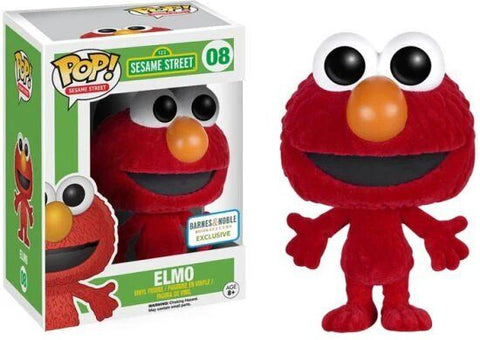 Elmo - Funko Pop! Figure - Sesame Street FLOCKED (08)