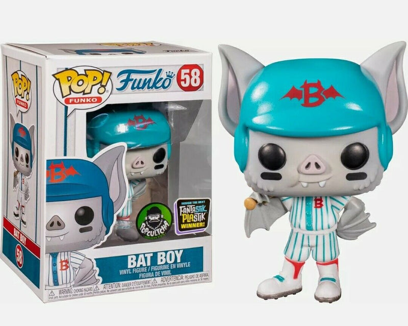 Funko Pop! Figure - Bat Bot Popcultcha Exclusive Fantastic Plastic Winner (58)