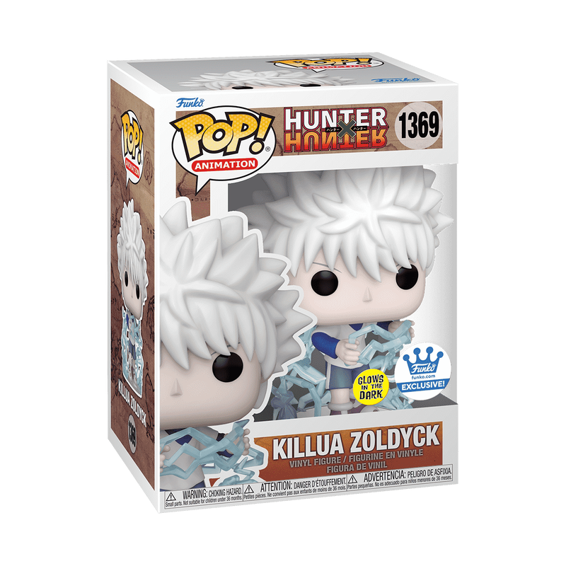 Hunter x Hunter - Funko POP! Figure - Killua Zoldyck Exclusive GLOW (1369)