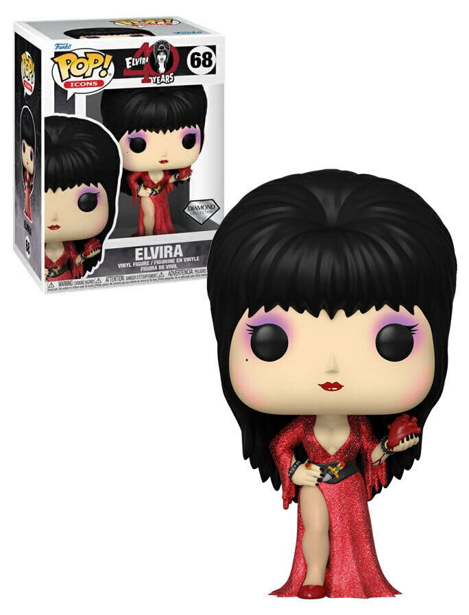 Elvira 40 years - Funko Pop! Figure - Elvira Diamond (68)