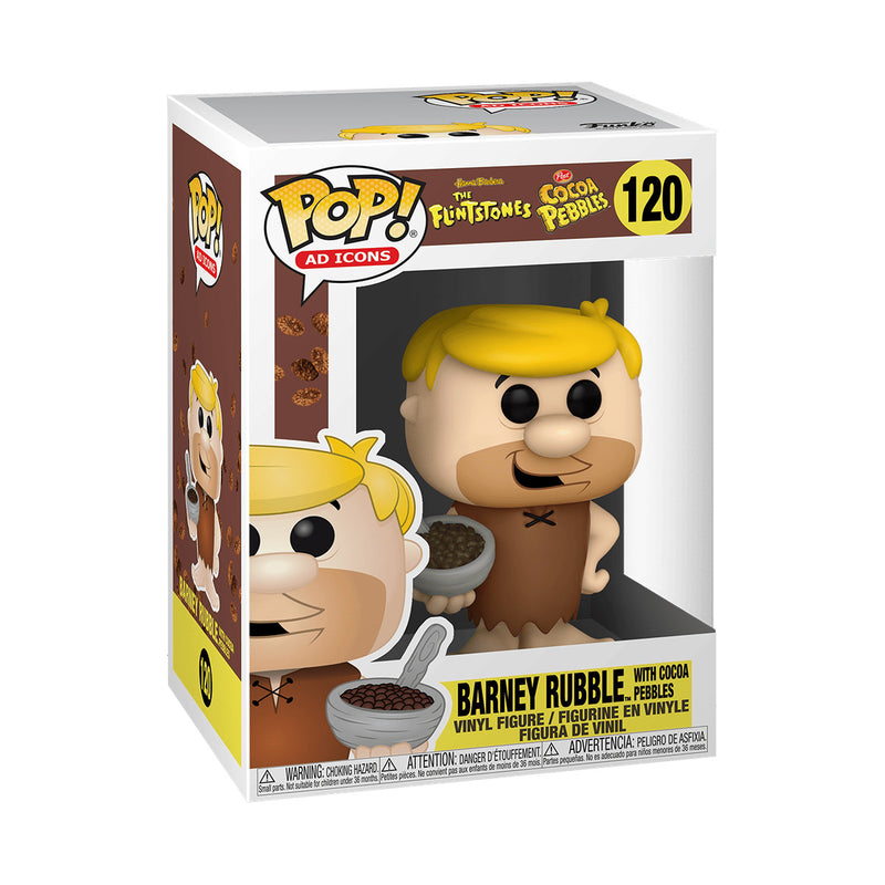Ad Icons - Funko Pop! Figure - Barney Rubble with Cocoa pebbles (120)