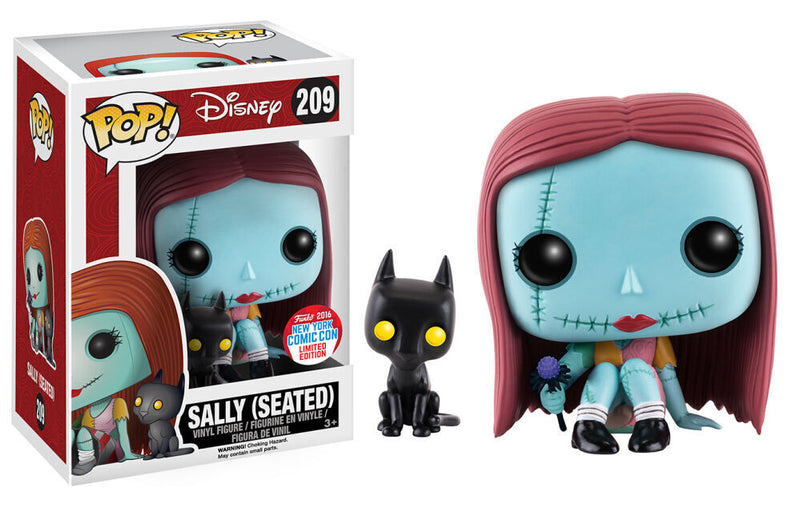 Disney Nightmare Before Christmas - Funko Pop! Figure - Sally (Seated) 2016 New York Comic Con Limited Edition (209)