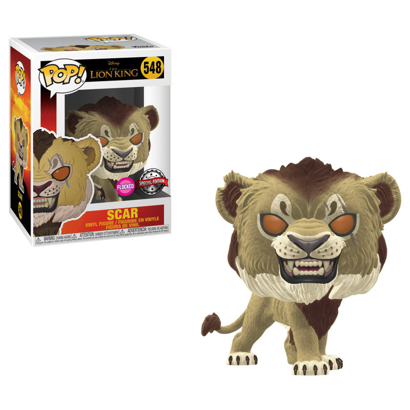 Scar - Figure POP! - The Lion King Special Edition FLOCKED (548)