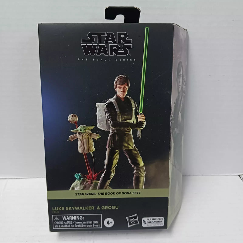 Star Wars: The Book of Boba Fett Black Series - Luke Skywalker & Grogu Action Figure