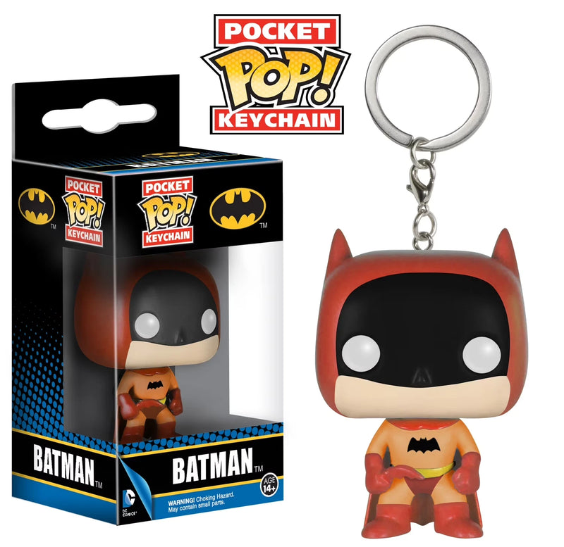 Pocket POP! Keychains - Orange Batman 75th Anniversary 1.5"