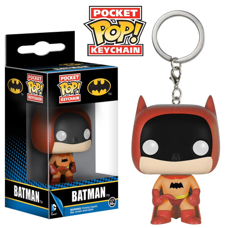 Pocket POP! Keychains - Orange Batman 75th Anniversary 1.5"