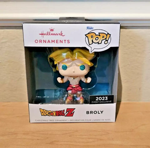 Hallmark Dragon ball Z Broly Pop Ornament SDCC 2023 Exclusive
