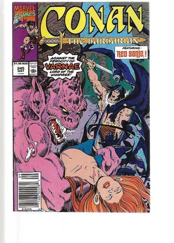 Conan The Barbarian #245 (C6) (1970-1994) Volume 1