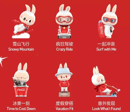 POP MART - THE MONSTERS × Coca-Cola Blind Box