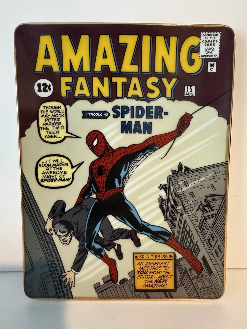 Franklin Mint Spider-Man Amazing Fantasy 15 Plate