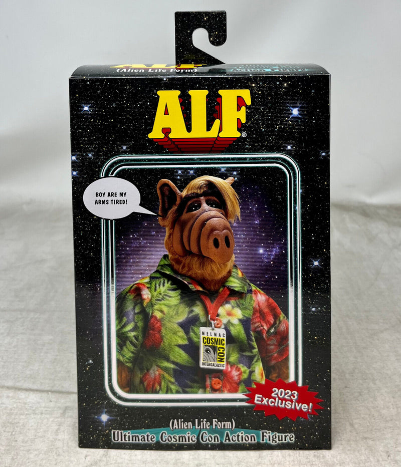 NECA Comic Con Cosmic Con Exclusive Alf 7" Scale Action Figure SDCC 2023