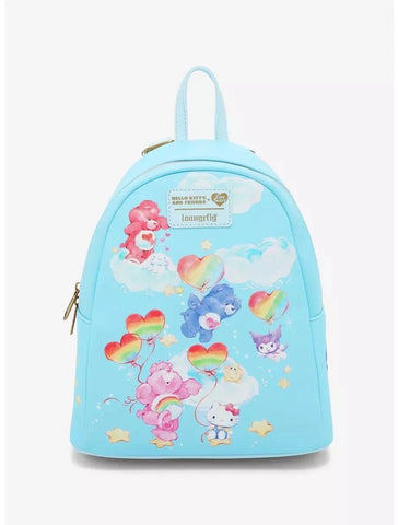 Loungefly Hello Kitty X Care Bears Mini Backpack
