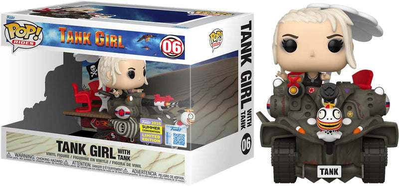 Tank Girl - Funko Pop! Figure - Tank Girl with Tank SDCC 2025 Faceted LE (06)