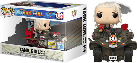 Tank Girl - Funko Pop! Figure - Tank Girl with Tank SDCC 2025 Faceted LE (06)
