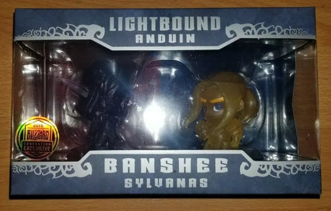 Blizzard Cute But Deadly Lightbound Anduin + Banshee Sylvanas SDCC 2018 Exclusive
