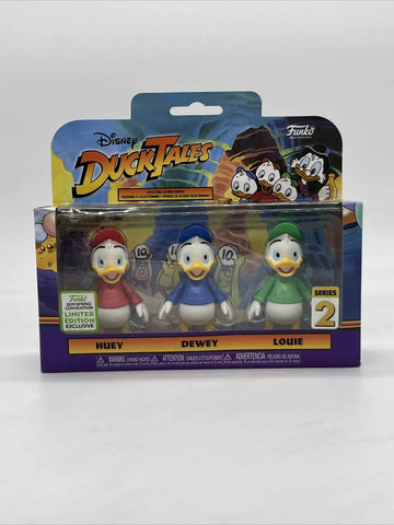 Funko Pop! 3 Pack Disney Ducktales Huey Dewey Louie Series 2 2019 ECCC