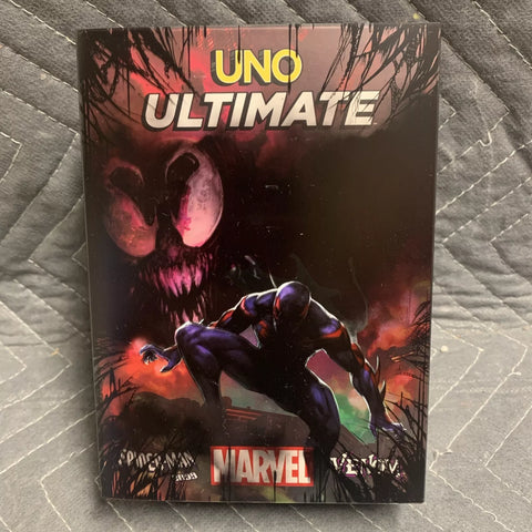 UNO Ultimate Marvel Venom & Spider-Man 2099 SDCC 2023 Exclusive