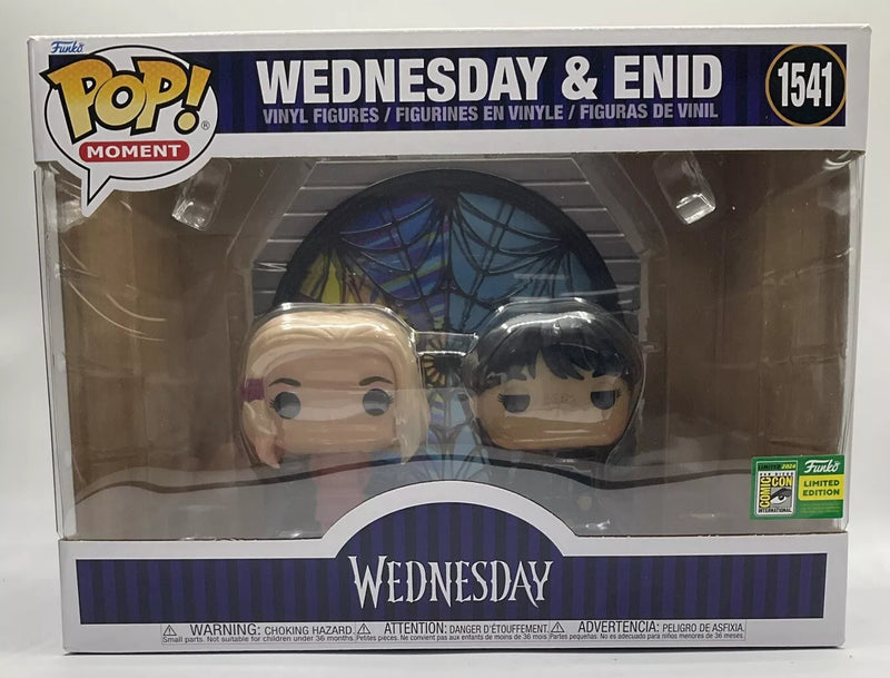 Wednesday and Enid SDCC 2024 Exclusive Moment POP! Vinyl Figure