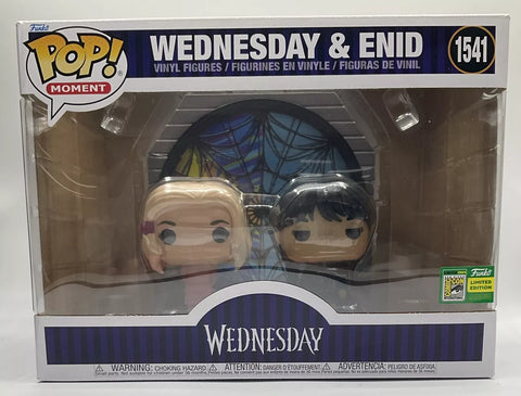 Wednesday and Enid SDCC 2024 Exclusive Moment POP! Vinyl Figure #1541