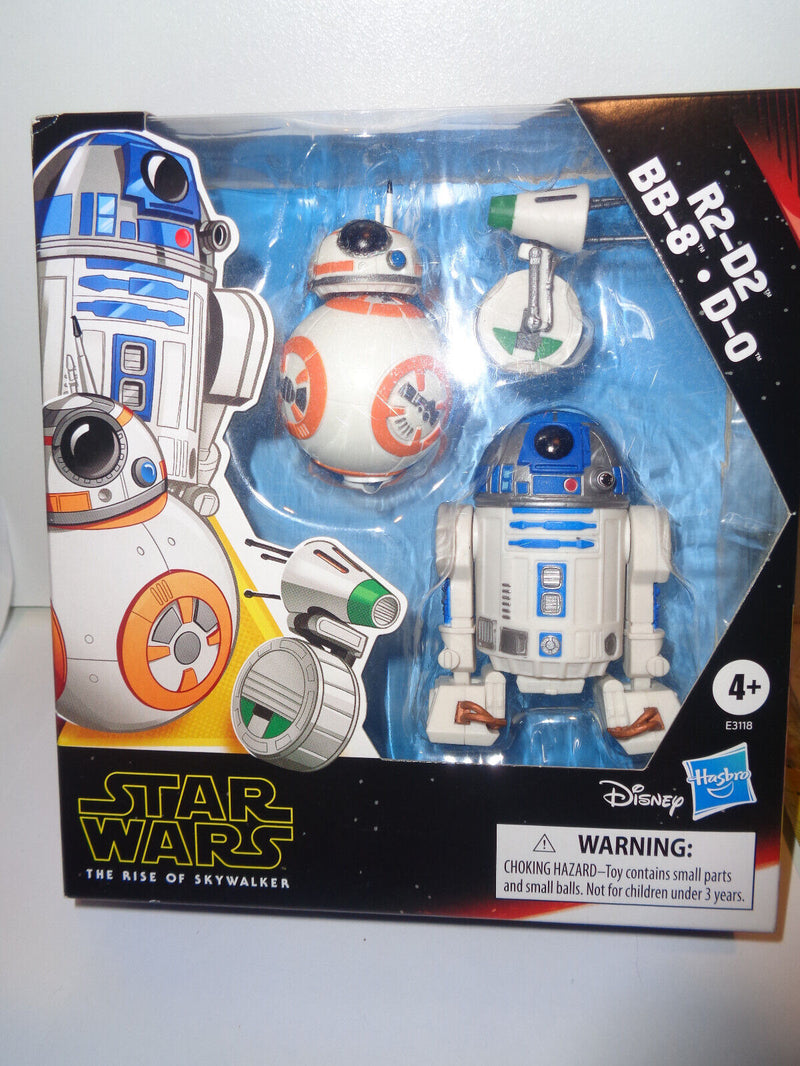 Star Wars Galaxy of Adventures Star Wars: The Rise of Skywalker R2-D2 BBB-8 D-O