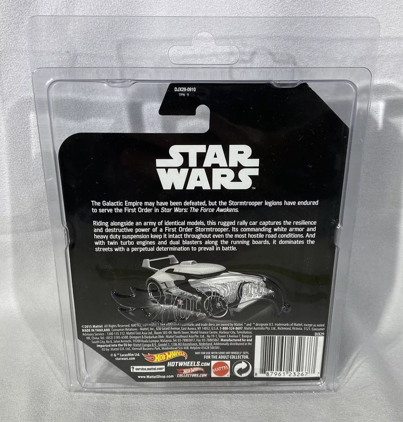 SDCC 2015 MATTEL HOT WHEELS STAR WARS FORCE AWAKENS FIRST ORDER STORMTROOPER