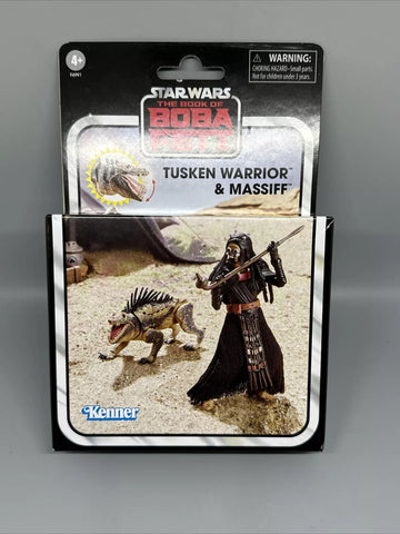 Star Wars The Vintage Collection: The Book of Boba Fett - Tusken Warrior & Massiff