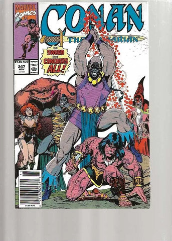 Conan The Barbarian #247 (C7) (1970-1994) Volume 1