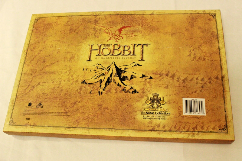 The Hobbit 16 x 11 Inch Framed Map of Middle Earth - Collectors Noble