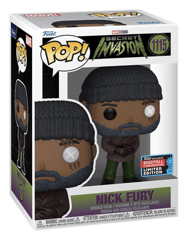 Nick Fury - Pop! Figure - Secret Invasion Funko 2022 Fall Con Limited Edition (1115)