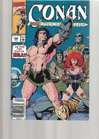 Conan The Barbarian #248 (C6) (1970-1994) Volume 1