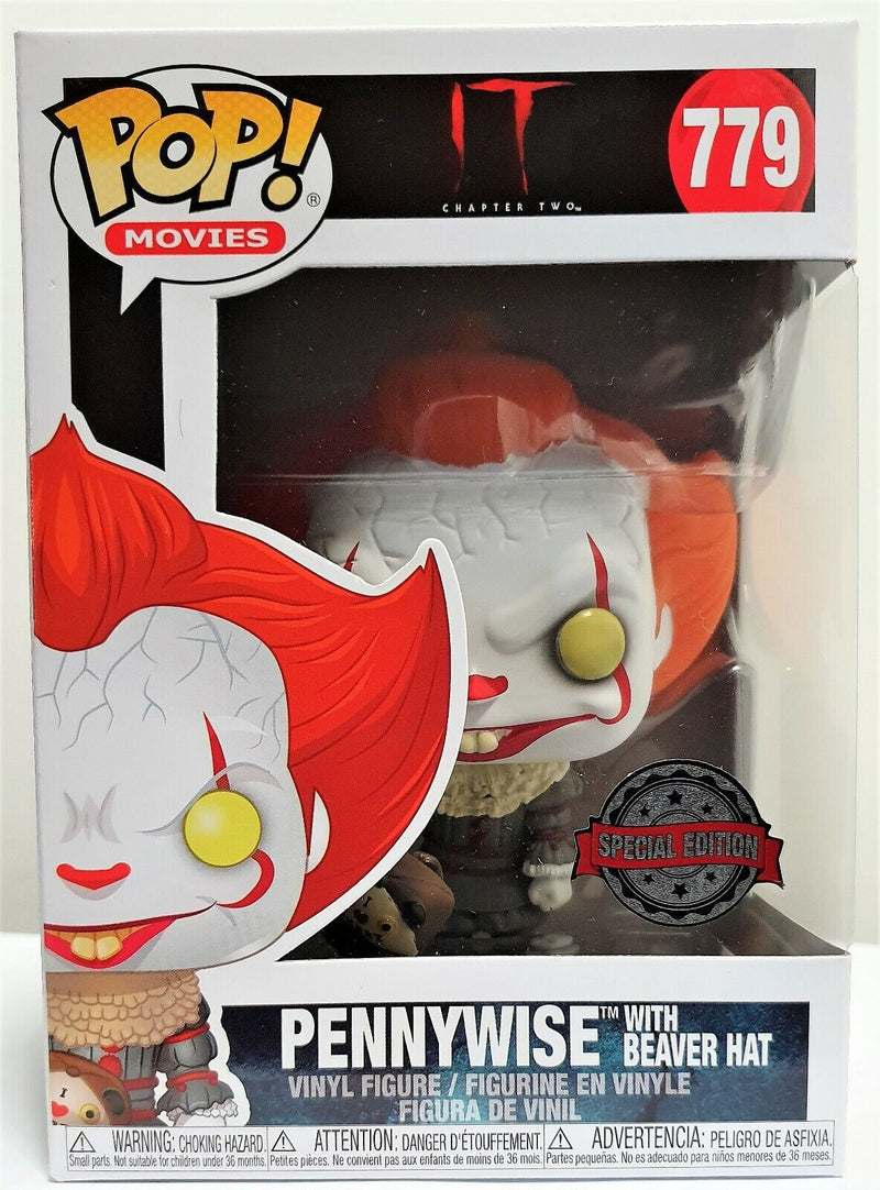 IT Chapter Two - Funko Pop! Figure - Pennywise with Beaver Hat Special Edition (779)
