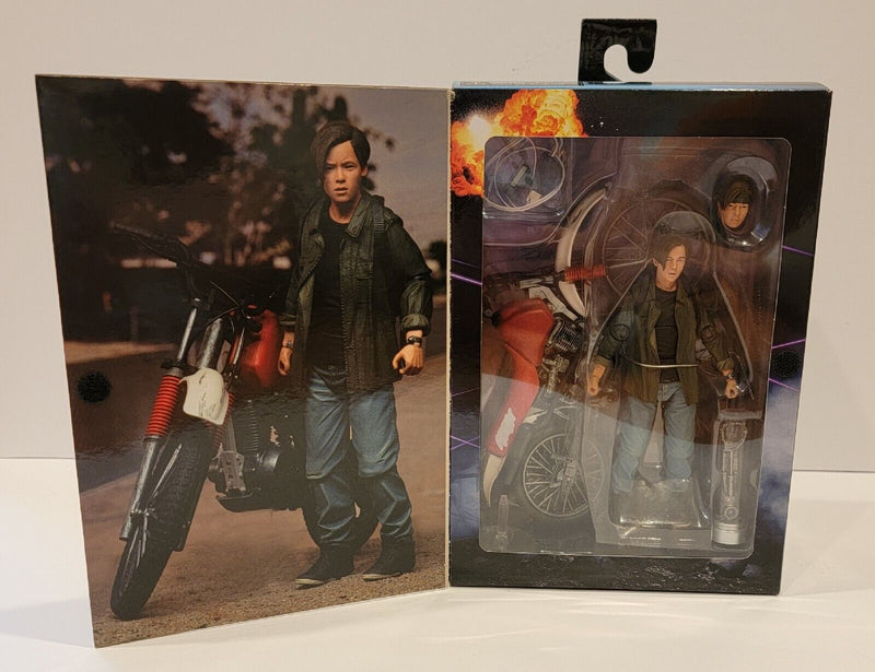 Terminator 2 Judgement Day John Connor with Motorbike 7" Action Figure