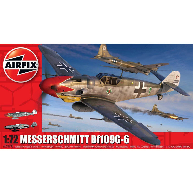 1:72 Messerschmitt Bf109G-6 by Airfix A02029B Model Aircraft