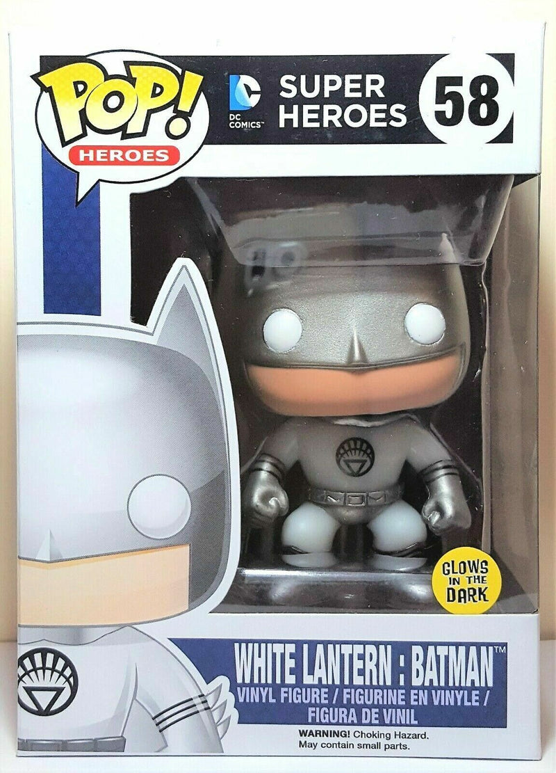 White  Lantern: Batman - POP! Figure - DC Super Heroes GLOW (58)