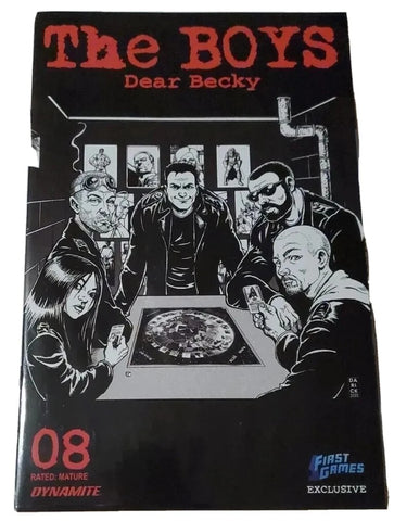 Boys: Dear Becky #08first (2020) Variant First Games Exclusive Cover