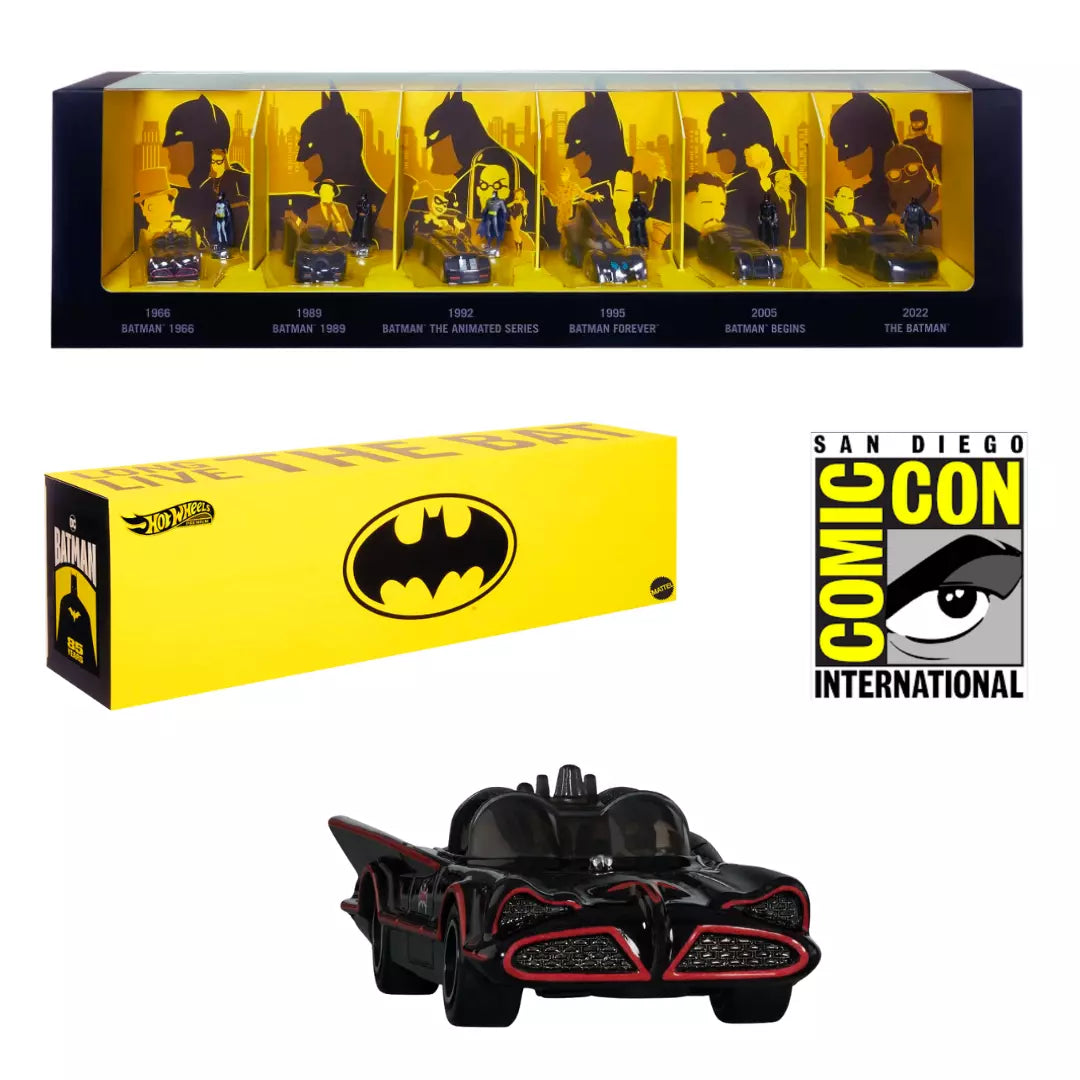 ホットウィール SDCC BATMAN FIRST BATMOBILE Hotwheels SDCC 2021 first Batmobile review - YouTube
