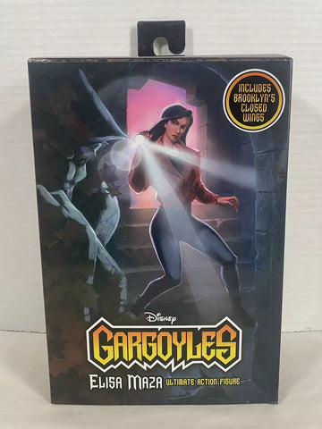 NECA Gargoyles: Ultimate Elisa Maza (w/ closed Brooklyn wings) - 7" Scale Action Figure