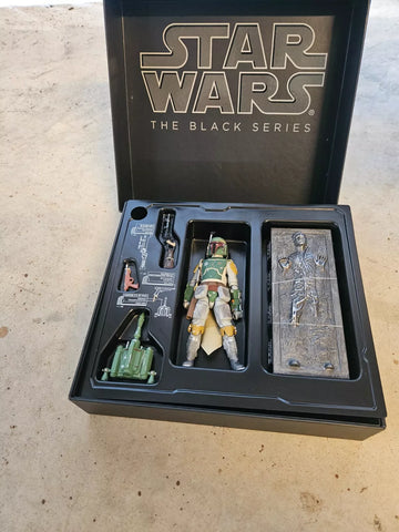 Star Wars - Black Series - Boba Fett & Han Solo in Carbonite Action Figure SDCC 2013 Exclusive