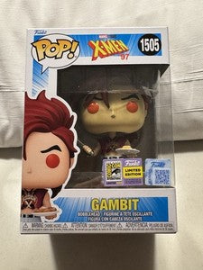 X-Men 97 - Pop! Figure Gambit (1505) SDCC2025 Sticker
