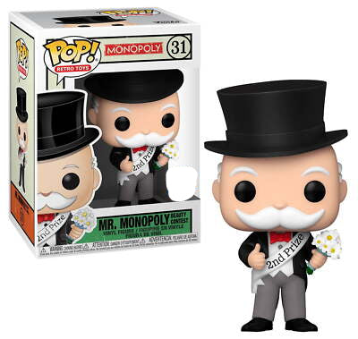 Monopoly - Funko Pop! Figure - Mr. Monopoly beauty contest Popcultcha Exclusive (31)