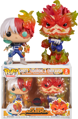 My Hero Academia - Funko POP! Figure - Shoto Todoroki & Endeavor Special Edition 2 Pack